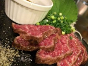 牛肉のタタキのレンチンレシピ